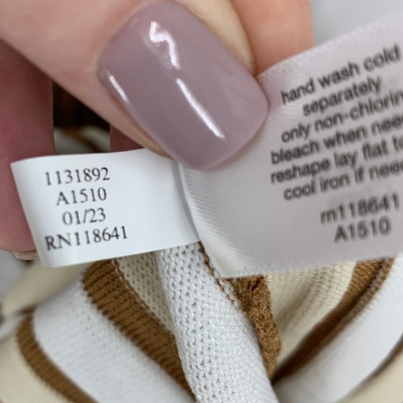 Lane Bryant Pleated Sweater Dress Sz 22/24 - Picture 10 of 16